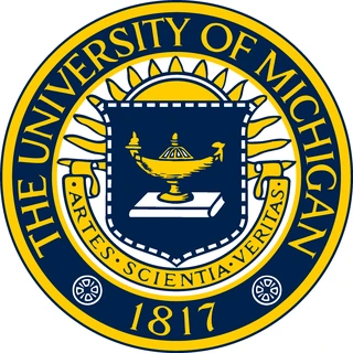 Seal of the University of Michigan.